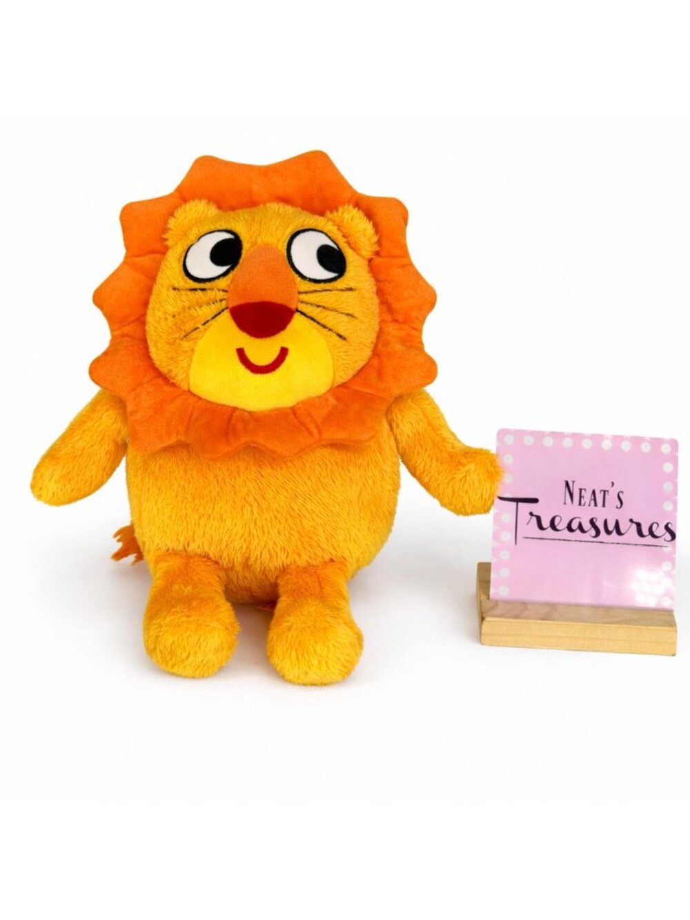 Kohl's Care Spirit JIMMY FALLON Baby Lion Orange Animal Stuffed Toy 12" Plush